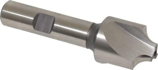 Hertel - 1/4" Radius, 7/8" Mill Diam, 3 Flute Cobalt Corner Rounding End Mill - Single End, Uncoated, 3" OAL, 1/2" Shank Diam - Eagle Tool & Supply