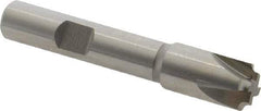 Hertel - 1/16" Radius, 7/16" Mill Diam, 4 Flute Cobalt Corner Rounding End Mill - Single End, Uncoated, 2-1/2" OAL, 3/8" Shank Diam - Eagle Tool & Supply