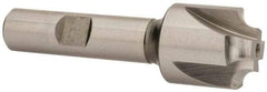 Hertel - 3/16" Radius, 7/8" Mill Diam, 4 Flute Cobalt Corner Rounding End Mill - Single End, Uncoated, 2-15/16" OAL, 1/2" Shank Diam - Eagle Tool & Supply