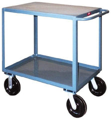 Jamco - 4,000 Lb Capacity, 30" Wide x 48" Long x 38" High Service Cart - 2 Shelf, Steel - Eagle Tool & Supply
