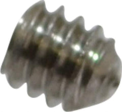 Value Collection - M2x0.40 Metric Coarse, 2mm OAL, Cup Point Set Screw - Grade 18-8 & Austenitic A2 Stainless Steel, 0.9mm Key - Eagle Tool & Supply