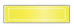 NMC - Reflective Strip - Yellow, For Accident Prevention - Eagle Tool & Supply
