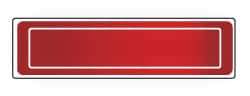 NMC - Reflective Strip - Red, For Accident Prevention - Eagle Tool & Supply