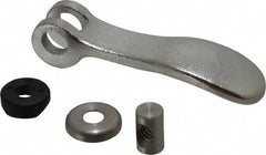KIPP - 1/4-20, 0.59" Hub Diam, Stainless Steel Adjustable Clamping Handle - Eagle Tool & Supply