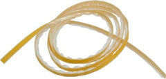 Pemko - 7' Long x 7/16" Wide, Adhesive Astragal/Meeting Stile Seals Weatherstripping - 1-3/4" Door Thickness, Silicone, Clear Finish - Eagle Tool & Supply