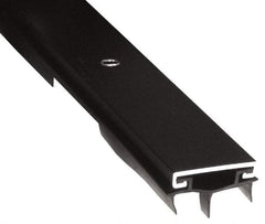 Pemko - Door Bottom Shoe Sweeps & Seal - Vinyl, 11/16" High, Dark Bronze Anodized Aluminum Coated - Eagle Tool & Supply