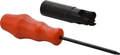 Kennametal - 1" Cutting Diam, 1" Shank Diam, 1" Max Depth of Cut, Straight Shank Indexable Copy End Mill - 3 Inserts, RP.. 32.. Insert, KIPR Toolholder, Through Coolant - Eagle Tool & Supply