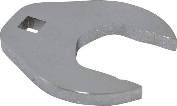 Proto - 46mm 1/2" Drive Full Polish Chrome Open End Crowfoot Wrench - 3.9" OAL - Eagle Tool & Supply