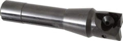 Value Collection - 1-1/4" Cut Diam, 0.656" Max Depth of Cut, 5-37/64" OAL, Indexable Square Shoulder End Mill - TPC 32..., TPG 32., TPU 32. Inserts, R8 - Eagle Tool & Supply