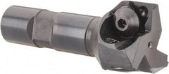 Value Collection - 1-1/2" Cut Diam, 0.656" Max Depth of Cut, 3/4" Shank Diam, 3-1/4" OAL, Indexable Square Shoulder End Mill - TPC 32..., TPG 32., TPU 32. Inserts, Weldon Shank - Eagle Tool & Supply