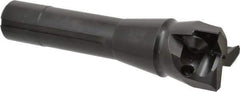 Value Collection - 1-1/2" Cut Diam, 0.656" Max Depth of Cut, 5-37/64" OAL, Indexable Square Shoulder End Mill - TPC 32..., TPG 32., TPU 32. Inserts, R8 - Eagle Tool & Supply