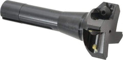 Value Collection - 2-1/2" Cut Diam, 0.656" Max Depth of Cut, 5-37/64" OAL, Indexable Square Shoulder End Mill - TPC 32..., TPG 32., TPU 32. Inserts, R8 - Eagle Tool & Supply