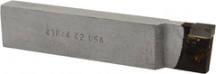 Made in USA - 1 x 1/2" Shank, Cutoff & Grooving Single Point Tool Bit - CT-120(445), Grade C2 - Exact Industrial Supply