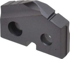 Allied Machine and Engineering - 49/64" Diam x 5/32" Thick, Seat Code 1, 132° Included Angle Spade Drill Insert - TiAlN Coated, High Speed Steel, Series T-A - Eagle Tool & Supply