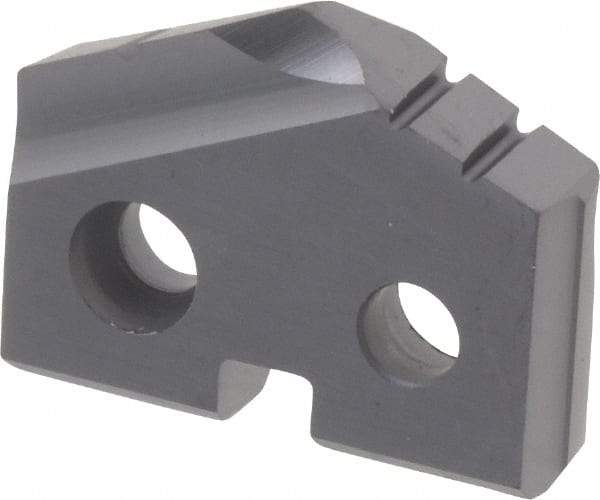 Allied Machine and Engineering - 3/4" Diam x 5/32" Thick, Seat Code 1, 132° Included Angle Spade Drill Insert - TiAlN Coated, High Speed Steel, Series T-A - Eagle Tool & Supply