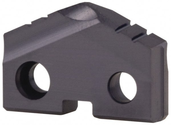 Allied Machine and Engineering - 1-3/8" Diam 132° Seat Size 2 Spade Drill Insert - Eagle Tool & Supply