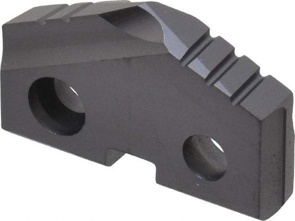 Allied Machine and Engineering - 1-1/32" Diam x 3/16" Thick, Seat Code 2, 132° Included Angle Spade Drill Insert - TiAlN Coated, High Speed Steel, Series T-A - Eagle Tool & Supply
