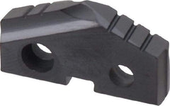 Allied Machine and Engineering - 1-3/32" Diam x 3/16" Thick, Seat Code 2, 132° Included Angle Spade Drill Insert - TiAlN Coated, High Speed Steel, Series T-A - Eagle Tool & Supply