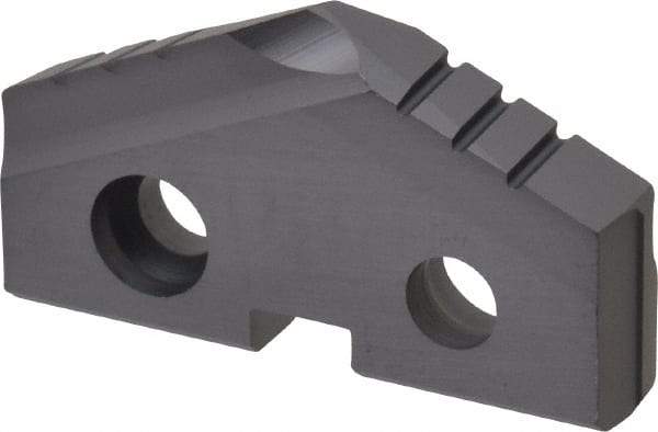 Allied Machine and Engineering - 1-5/32" Diam x 3/16" Thick, Seat Code 2, 132° Included Angle Spade Drill Insert - TiAlN Coated, High Speed Steel, Series T-A - Eagle Tool & Supply