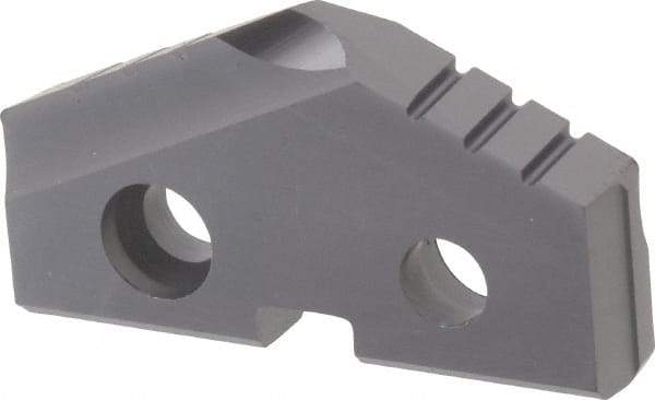 Allied Machine and Engineering - 1-3/16" Diam x 3/16" Thick, Seat Code 2, 132° Included Angle Spade Drill Insert - TiAlN Coated, High Speed Steel, Series T-A - Eagle Tool & Supply