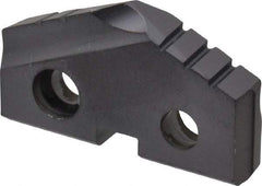 Allied Machine and Engineering - 1-7/64" Diam x 3/16" Thick, Seat Code 2, 132° Included Angle Spade Drill Insert - TiAlN Coated, High Speed Steel, Series T-A - Eagle Tool & Supply