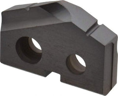 Allied Machine and Engineering - 5/8" Diam x 1/8" Thick, Seat Code 0, 132° Included Angle Spade Drill Insert - TiCN Coated, Cobalt, Grade Super Cobalt, Series T-A - Eagle Tool & Supply