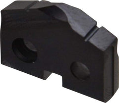 Allied Machine and Engineering - 47/64" Diam x 5/32" Thick, Seat Code 1, 132° Included Angle Spade Drill Insert - TiAlN Coated, Cobalt, Grade Super Cobalt, Series T-A - Eagle Tool & Supply