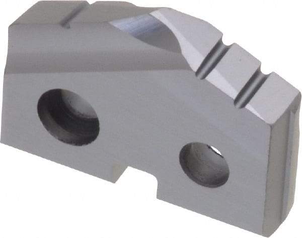 Allied Machine and Engineering - 49/64" Diam x 5/32" Thick, Seat Code 1, 132° Included Angle Spade Drill Insert - TiAlN Coated, Cobalt, Grade Super Cobalt, Series T-A - Eagle Tool & Supply