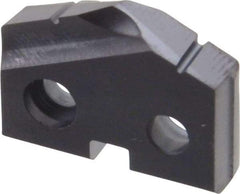 Allied Machine and Engineering - 23/32" Diam x 5/32" Thick, Seat Code 1, 132° Included Angle Spade Drill Insert - TiAlN Coated, Cobalt, Grade Super Cobalt, Series T-A - Eagle Tool & Supply