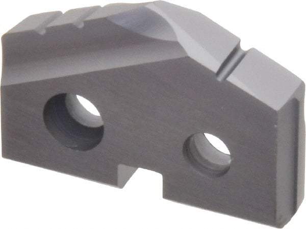 Allied Machine and Engineering - 13/16" Diam x 5/32" Thick, Seat Code 1, Spade Drill Insert - TiAlN Coated, Cobalt, Grade Super Cobalt, Series T-A - Eagle Tool & Supply
