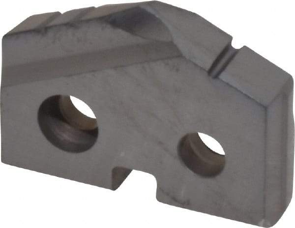 Allied Machine and Engineering - 25/32" Diam x 5/32" Thick, Seat Code 1, 132° Included Angle Spade Drill Insert - TiCN Coated, Cobalt, Grade Super Cobalt, Series T-A - Eagle Tool & Supply