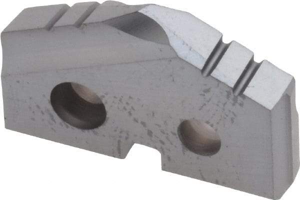 Allied Machine and Engineering - 7/8" Diam x 5/32" Thick, Seat Code 1, 132° Included Angle Spade Drill Insert - TiCN Coated, Cobalt, Grade Super Cobalt, Series T-A - Eagle Tool & Supply