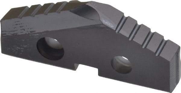 Allied Machine and Engineering - 1-3/8" Diam x 3/16" Thick, Seat Code 2, 132° Included Angle Spade Drill Insert - TiAlN Coated, Carbide, Grade K20, Series T-A - Eagle Tool & Supply