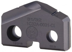 Allied Machine and Engineering - 10.5mm Diam 132° Seat Size Y Spade Drill Insert - Eagle Tool & Supply