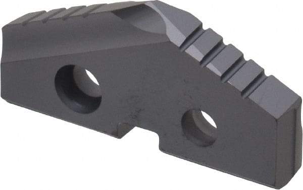 Allied Machine and Engineering - 1-5/16" Diam x 3/16" Thick, Seat Code 2, 132° Included Angle Spade Drill Insert - TiAlN Coated, Carbide, Grade P40, Series T-A - Eagle Tool & Supply