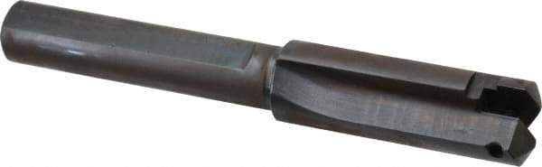 Allied Machine and Engineering - Series A, 31/32 to 1-3/8" Diam, 3/4" Diam Straight Shank, Straight Flute Spade Drill - 3" Max Depth, 3-17/32" Body Length, 6-1/2" OAL, Short Length - Eagle Tool & Supply