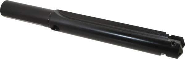 Allied Machine and Engineering - Series C, 1-1/2 to 2-3/8" Diam, 1-1/4" Diam Straight Shank, Straight Flute Spade Drill - 8-1/2" Max Depth, 9-1/2" Body Length, 12-1/2" OAL, Standard Length, Through Coolant - Eagle Tool & Supply