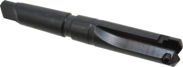 Allied Machine and Engineering - Series A, 31/32 to 1-3/8" Diam, 3MT Taper Shank, Straight Flute Spade Drill - 3" Max Depth, 3-23/32" Body Length, 6-7/8" OAL, Short Length - Eagle Tool & Supply