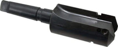 Allied Machine and Engineering - Series E, 2-1/2 to 3-3/8" Diam, 4MT Taper Shank, Straight Flute Spade Drill - 5" Max Depth, 6-5/16" Body Length, 9-7/8" OAL, Short Length - Eagle Tool & Supply