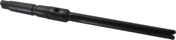 Allied Machine and Engineering - Series 1, 45/64 to 15/16" Diam, 3MT Taper Shank, Straight Flute Spade Drill - 6-3/4" Max Depth, 9-39/64" Body Length, 13-5/32" OAL, Standard Length, Through Coolant - Eagle Tool & Supply