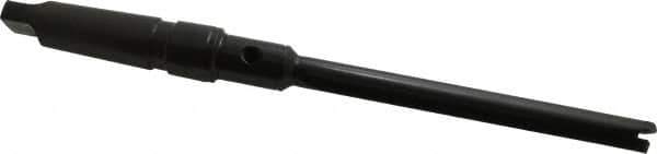 Allied Machine and Engineering - Series 1, 45/64 to 15/16" Diam, 4MT Taper Shank, Straight Flute Spade Drill - 6-3/4" Max Depth, 9-43/64" Body Length, 14-5/32" OAL, Standard Length, Through Coolant - Eagle Tool & Supply