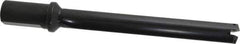 Allied Machine and Engineering - Series 2, 31/32 to 1-3/8" Diam, 1-1/4" Diam Straight Shank with Flange, Straight Flute Spade Drill - 7-3/8" Max Depth, 9-13/64" Body Length, 11-11/32" OAL, Standard Length, Through Coolant - Eagle Tool & Supply