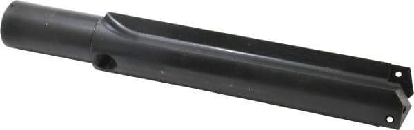 Allied Machine and Engineering - Series 5, 2-1/2 to 3-1/2" Diam, 2" Diam Straight Shank, Straight Flute Spade Drill - 10-3/4" Max Depth, 12-3/4" Body Length, 16-1/2" OAL, Standard Length, Through Coolant - Eagle Tool & Supply