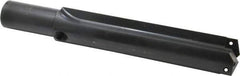 Allied Machine and Engineering - Series 5, 2-1/2 to 3-1/2" Diam, 2" Diam Straight Shank, Straight Flute Spade Drill - 10-3/4" Max Depth, 12-3/4" Body Length, 16-1/2" OAL, Standard Length, Through Coolant - Eagle Tool & Supply