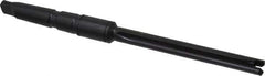 Allied Machine and Engineering - Series 0, 33/64 to 11/16" Diam, 2MT Taper Shank, Straight Flute Spade Drill - 4-1/2" Max Depth, 6-49/64" Body Length, 9-19/32" OAL, Extended Length, Through Coolant - Eagle Tool & Supply