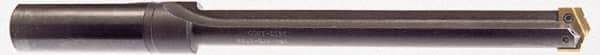 Allied Machine and Engineering - Series 4, 1-29/32 to 2-9/16" Diam, 1-1/2" Diam Straight Shank, Straight Flute Spade Drill - 24-5/8" Max Depth, 26-3/16" Body Length, 30" OAL, Long Length, Through Coolant - Eagle Tool & Supply