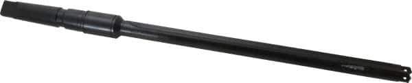 Allied Machine and Engineering - Series 1, 45/64 to 15/16" Diam, 3MT Taper Shank, Straight Flute Spade Drill - 10-3/4" Max Depth, 13-39/64" Body Length, 17-5/32" OAL, Extended Length, Through Coolant - Eagle Tool & Supply