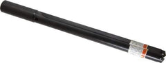 Allied Machine and Engineering - Series 2.5, 1-3/16 to 1-3/8" Diam, 1-1/4" Diam Straight Shank, Straight Flute Spade Drill - 11-3/8" Max Depth, 12-41/64" Body Length, 16" OAL, Extended Length, Through Coolant - Eagle Tool & Supply