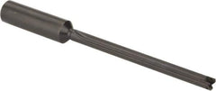 Allied Machine and Engineering - Series Y, 3/8 to 27/64" Diam, 3/4" Diam Straight Shank, Straight Flute Spade Drill - 4-3/8" Max Depth, 5-1/4" Body Length, 7-17/32" OAL, Extended Length, Through Coolant - Eagle Tool & Supply