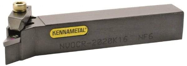 Kennametal - VC.., NVOC External Left Hand Indexable Profiling Toolholder - 20mm Shank Height x 20mm Shank Width, 125mm Long - Eagle Tool & Supply